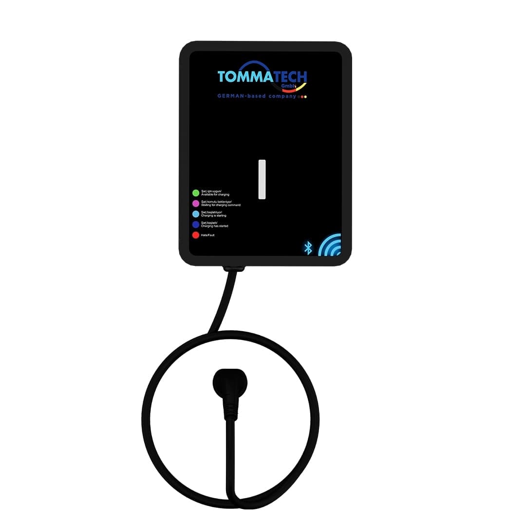Likya 22 Kw Araç Şarj İstasyonu-LED-5M kablolu-WF